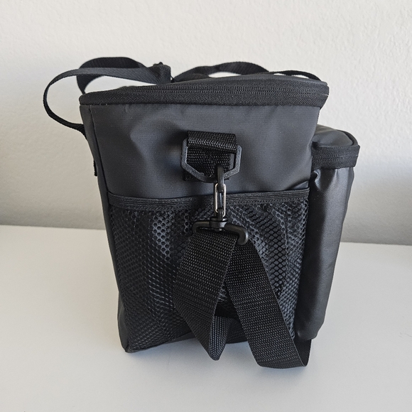 NEW iCOOL | Vail 24-Can Cooler Bag Black Zipper Pocket - Picture 5 of 6